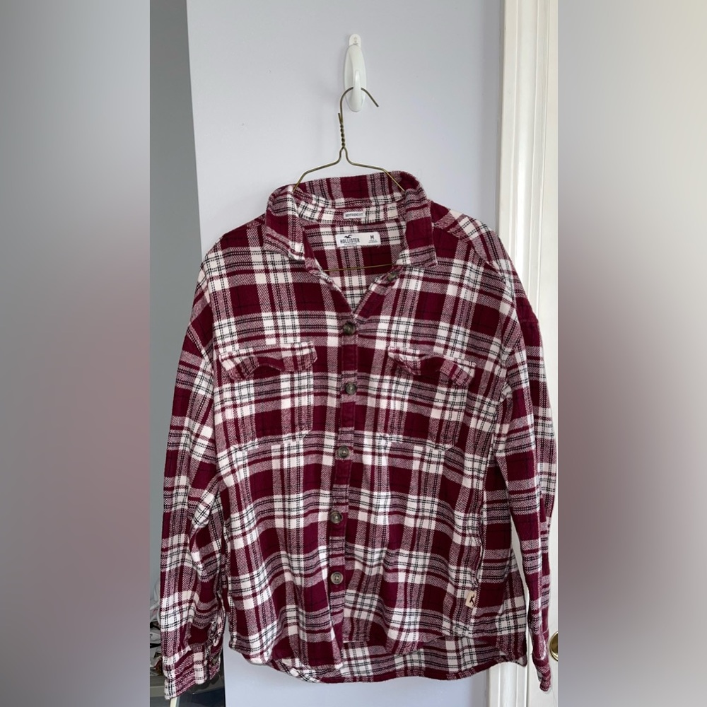 Hollister Plaid Shacket